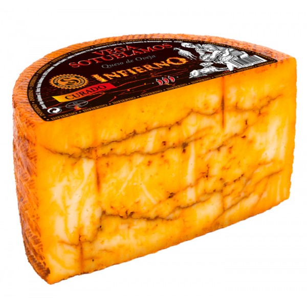 Queso Curado de Oveja con Infierno - 1,5 kg