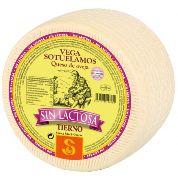 Queso de Oveja Tierno Sin Lactosa - 3,5 kg