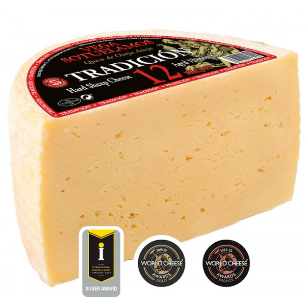 Queso Añejo de Oveja Tradición cubierto en Manteca  - 1,5 kg aprox