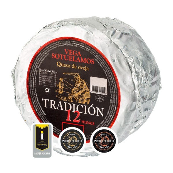 Queso Añejo de Oveja Tradición cubierto en Manteca  - 1 kg aprox