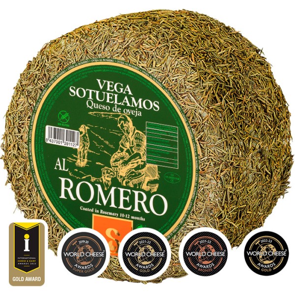 Queso Añejo de Oveja al Romero  - 1 kg