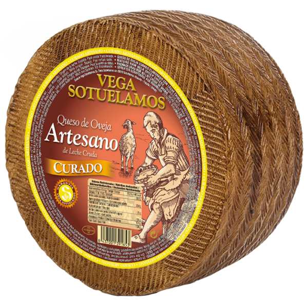 Queso de Oveja Curado leche cruda- 3 kg.